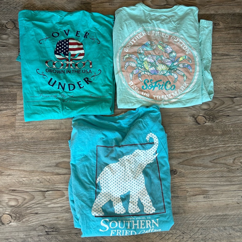 Southern Fried Cotten Tshirt Bundle